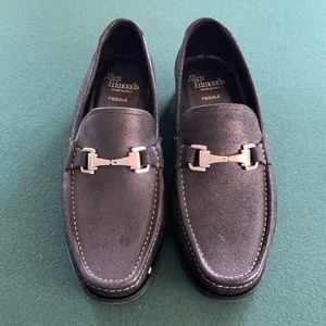 Black Suede Allen Edmonds men’s loafer